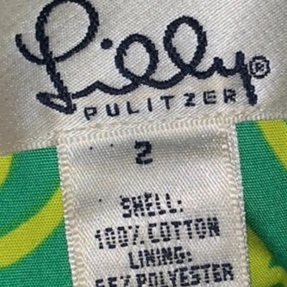 Lilly Pulitzer Vintage Patch Of Paradise Strapless Dress‎ 2 - Picture 8 of 15